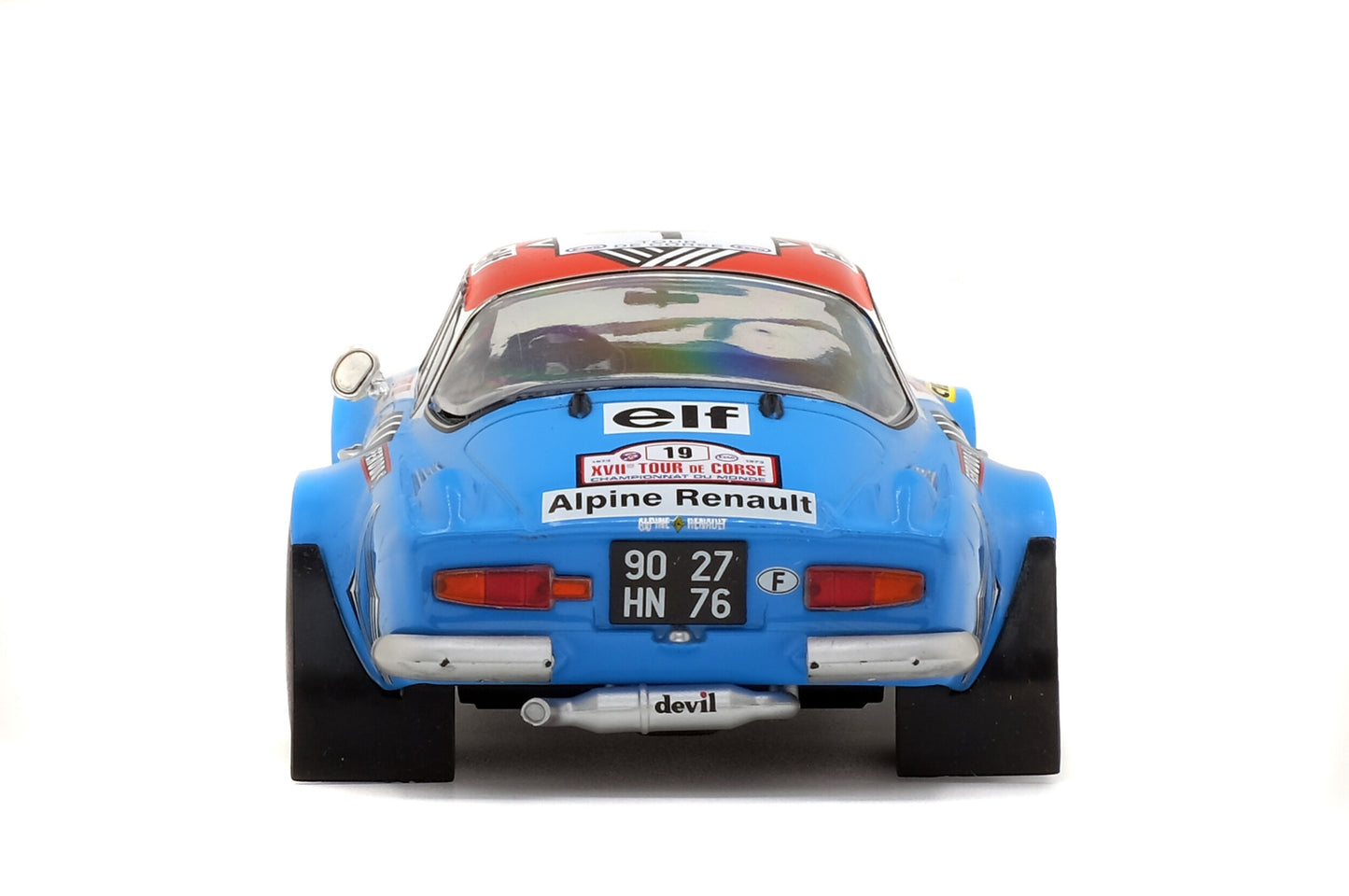 DECAL SET RENAUL ALPINE A110 RALLY MONTE CARLO/TOUR DE CORSE 1973