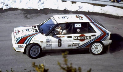 TRANSKIT LANCIA DELTA HF 4WD MARTINI - 1987 RALLY MONTE CARLO