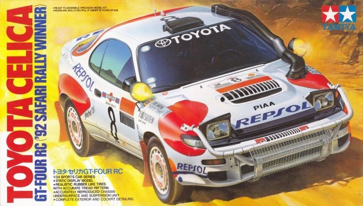 TOYOTA CELICA GT-FOUR WRC REPSOL - RALLY SAFARI 1992