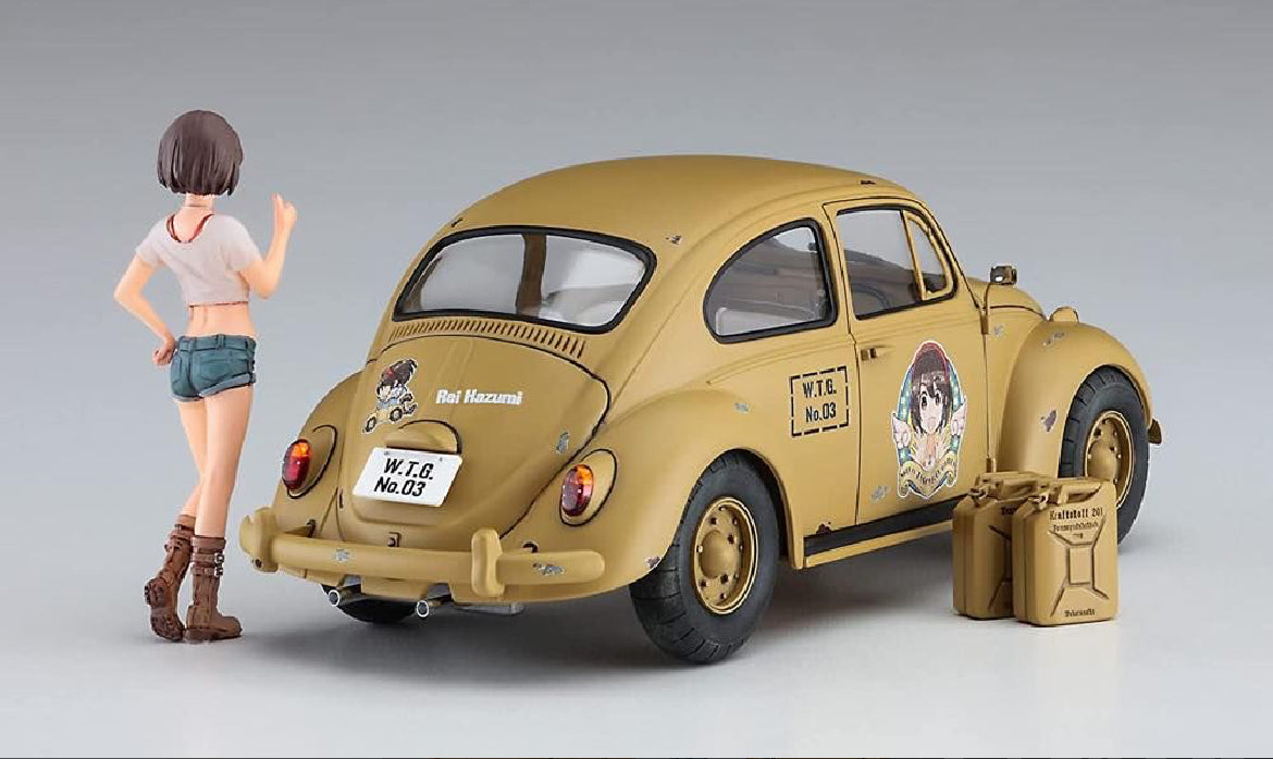 WILD EGG GIRLS VOLKSWAGEN BEETLE TYPE 1 HAZUMI REI WITH FIGURE