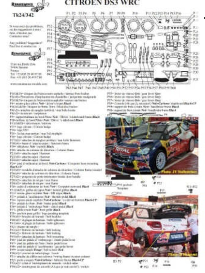 DETAIL SET UP CITROEN DS3 WRC