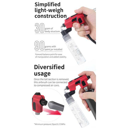 DSPIAE Wash-Free Airbrush