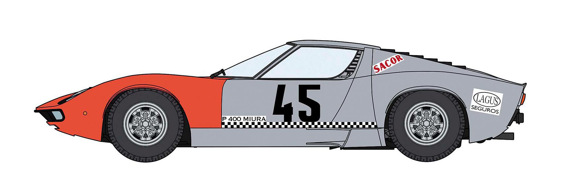 Portuguesse Legends- Mário Cabral, LAMBORGHINI MIURA P400 1968 ACP GP ...