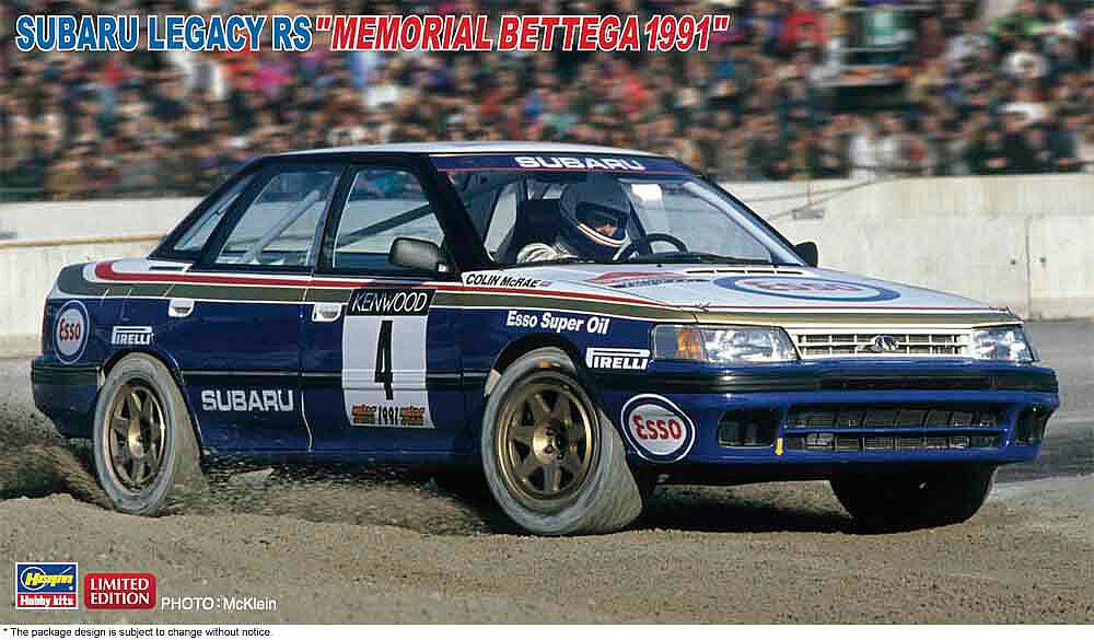 Subaru Legacy RS - Memorial Bettega 1991