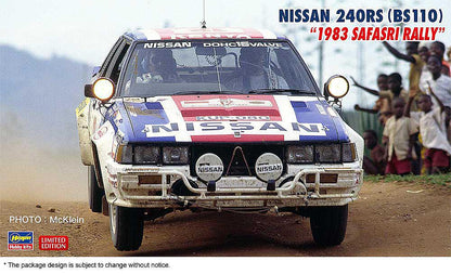 1/43 Nissan 240RS Safari Rally Kenya 1985 #17 M.Kirkland / A.Levitan 1/43 Nissan 240RS Safari Rally Kenya 1985 #17 M.Kirkland / A.Levitan