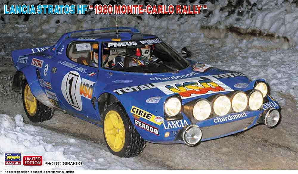 Lancia Stratos HF Chardonnet Vsd - Monte Carlo Rally 1980