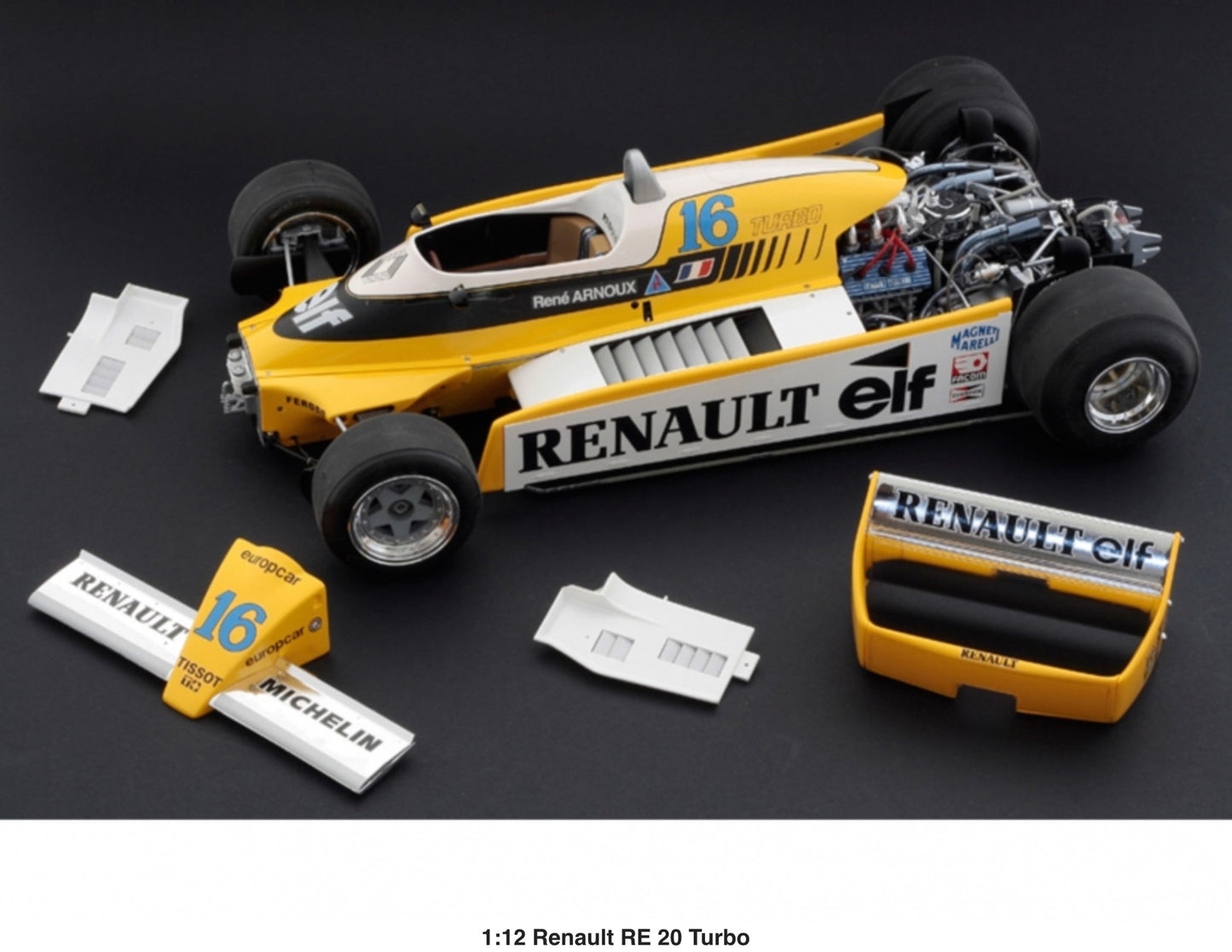 RENAULT RE20 TURBO - RENAULT ELF - F1 1980