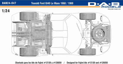 Engine Ford GT40 Mk I - 1968 and 1969 - Transkit