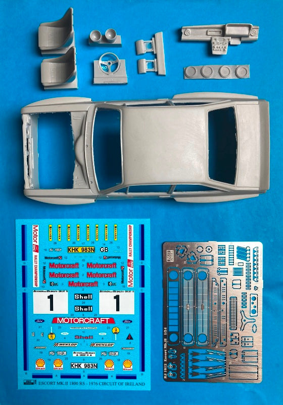TRANSKIT FORD ESCORT MKII RS 1800 - 1976 CIRCUIT IRELAND WINNER