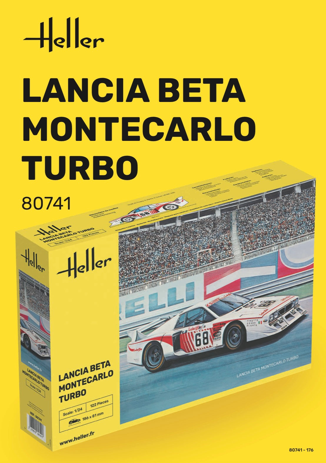 Lancia Beta Montecarlo Turbo Jolly Club - Lubrifilm- 24 Hours Le