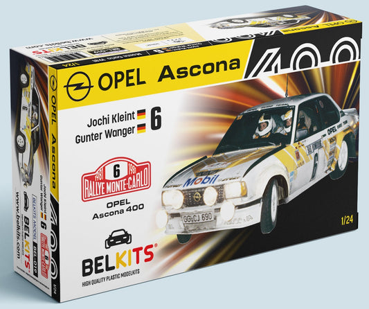 OPEL ASCONA 400 - MOBIL1 - RALLY MONTE CARLO 1981 KLEIN / WAGNER