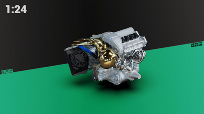 Transkit Toyota Yaris Rally1 Hybrid Engine set - 1/24 for BELKITS