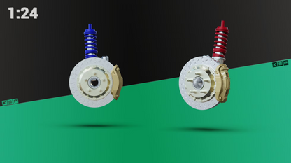 Toyota Yaris Rally1 Hybrid tarmac set 1/24 for BELKITS