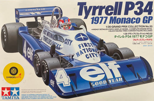 TYRRELL FORD P34 ELF - GRAND PRIX F1 DE MONACO 1977