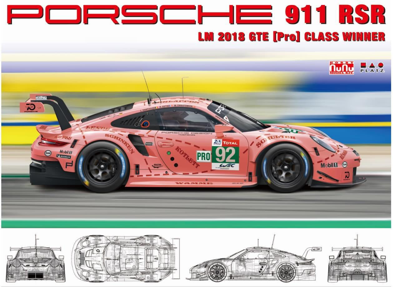 PORSCHE 911 GT3 RSR 2018 LM GTE CLASS WINNER - 24 HOURS LE MANS 2018