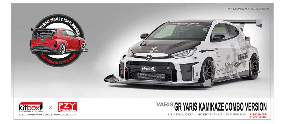 Toyota GR Yaris Kamikaze Combo Version sponsored by Varis