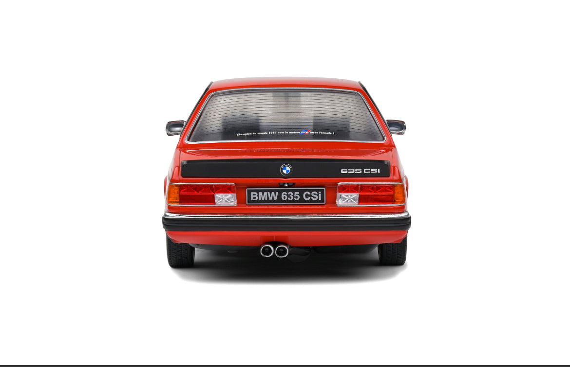BMW 635 CSI (E24) Red - 1984