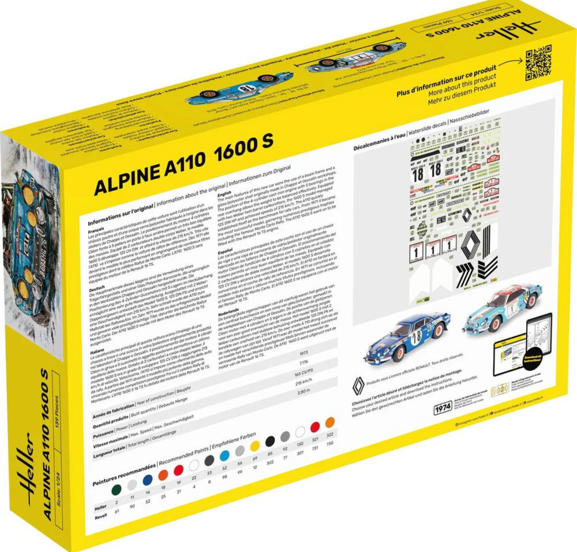 Alpine Renault A110 1600 S - 1973