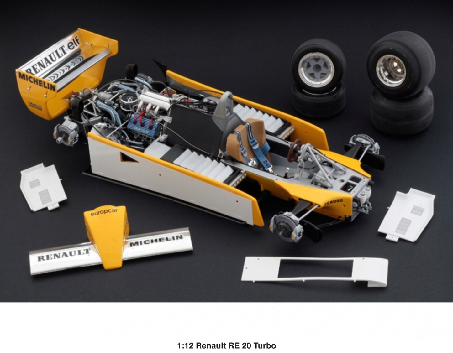 RENAULT RE20 TURBO - RENAULT ELF - F1 1980