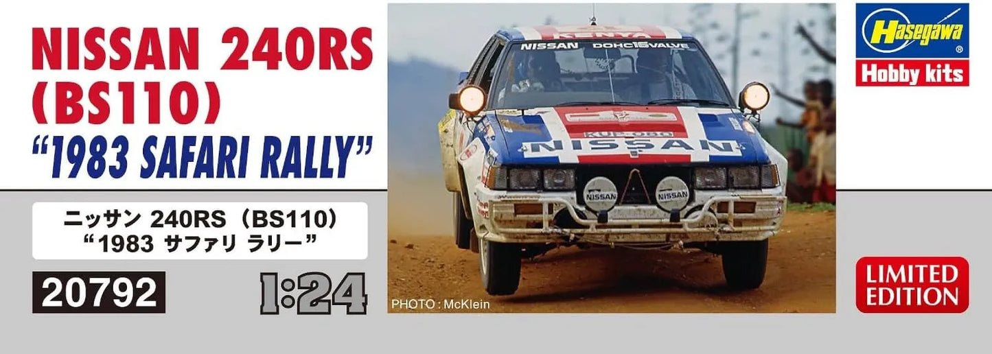 Nissan 240Rs (Bs110) - 1983 Safari Rally