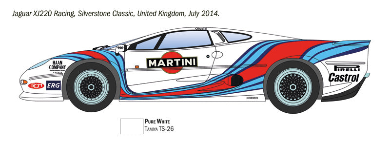 JAGUAR XJ220 - MARTINI - ITALIAN GTS CHAMPIONSHIP 93