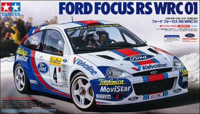 FORD FOCUS RS WRC 01  - RALLY MONTE CARLO 2001