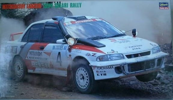 MITSUBISHI LANCER EVO I - 1994 SAFARI RALLY + DECALS MITSUBISHI LANCER EVO RALLY MONTE CARLO 1993