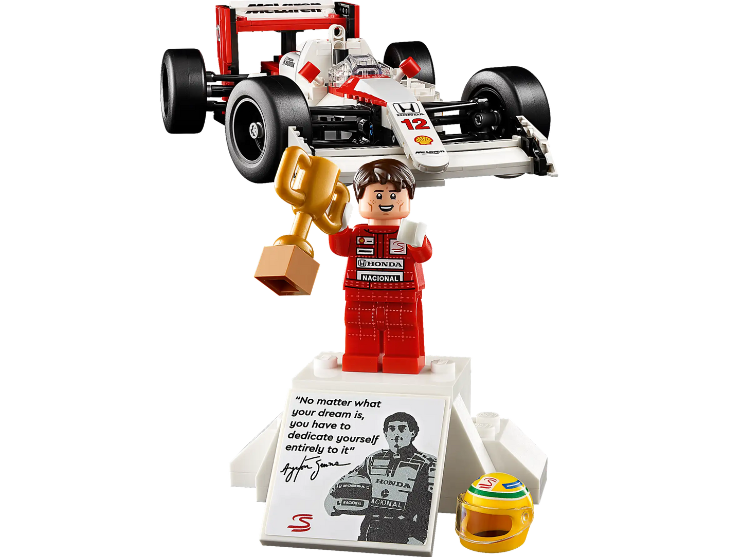 LEGO MCLAREN MP4/4 & AYRTON SENNA