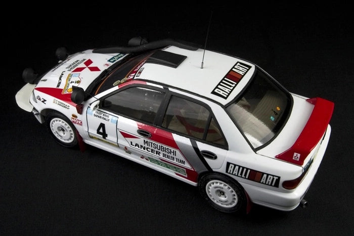 MITSUBISHI LANCER EVO I - 1994 SAFARI RALLY + DECALS MITSUBISHI LANCER EVO RALLY MONTE CARLO 1993