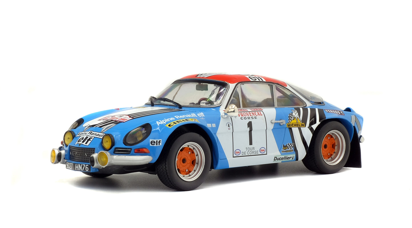 DECAL SET RENAUL ALPINE A110 RALLY MONTE CARLO/TOUR DE CORSE 1973