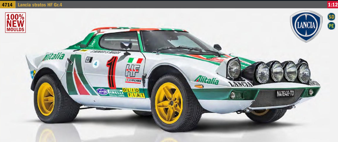 LANCIA STRATOS HF GR.4 - ALITALIA - MONTE CARLO RALLY 1977