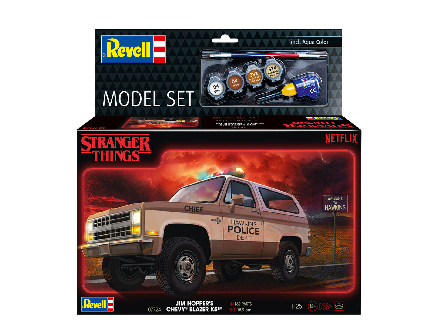 1985 Chevrolet K5 Blazer - Stranger Things - Model Set