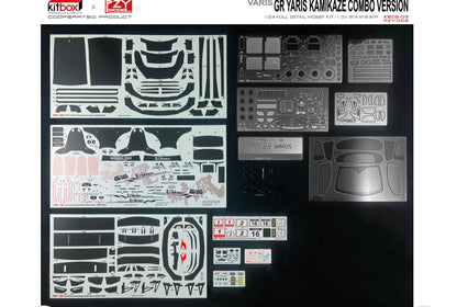 Toyota GR Yaris Kamikaze Combo Version sponsored by Varis