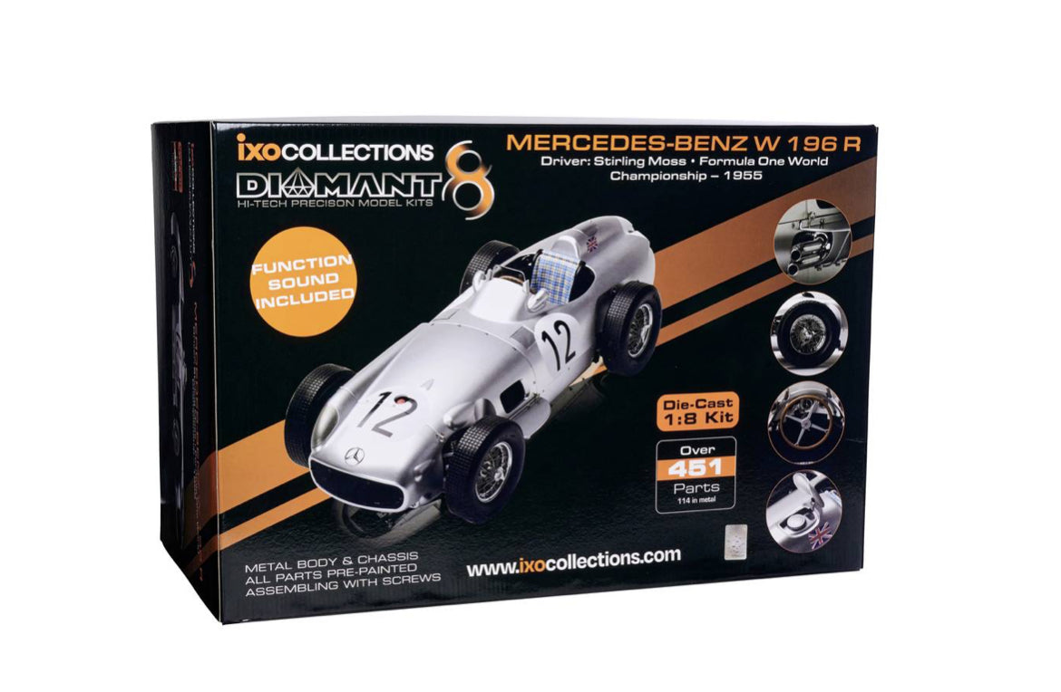 MERCEDES W193 - FANGIO - F1 1955 - ÉCHELLE 1/8