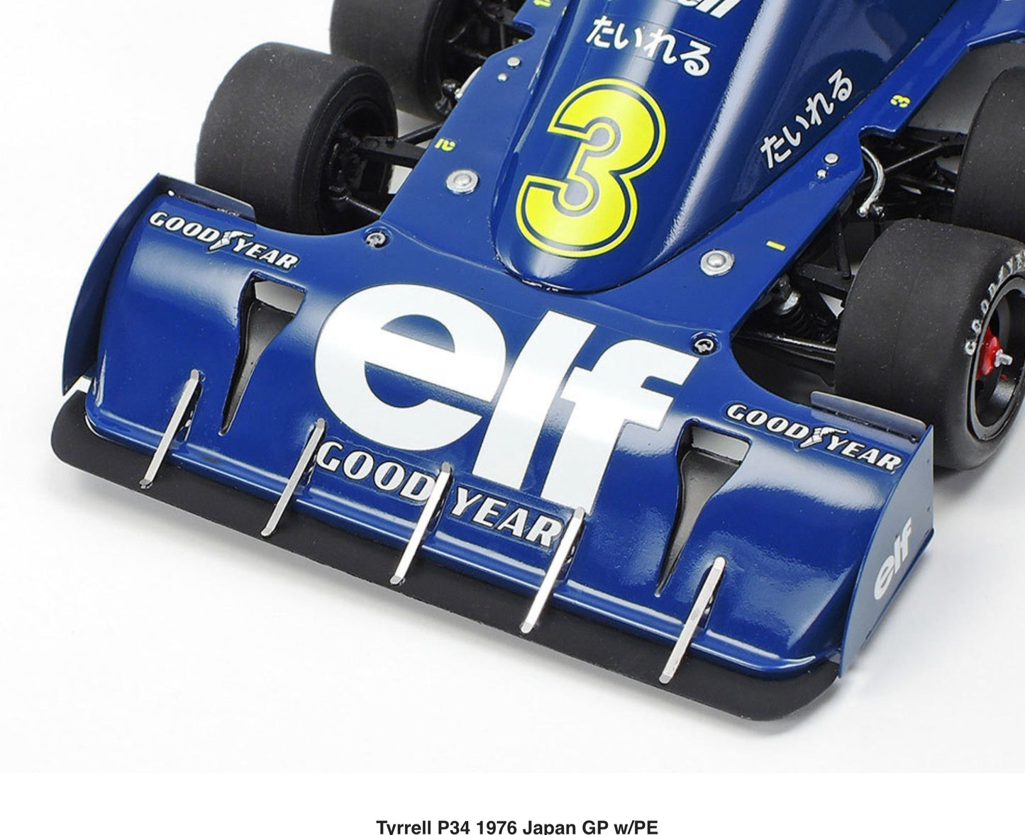 TYRRELL FORD P34 SIX ROUES ELF - F1 GRAND PRIX JAPON 1976