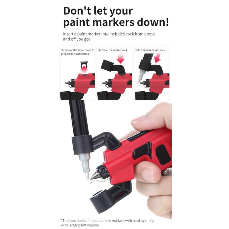 DSPIAE Wash-Free Airbrush