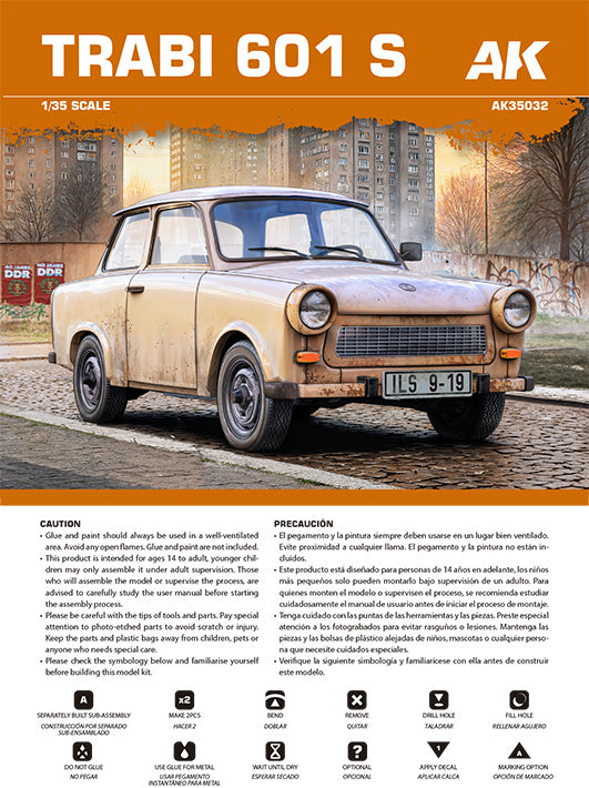 TRABI 601 S 1/35