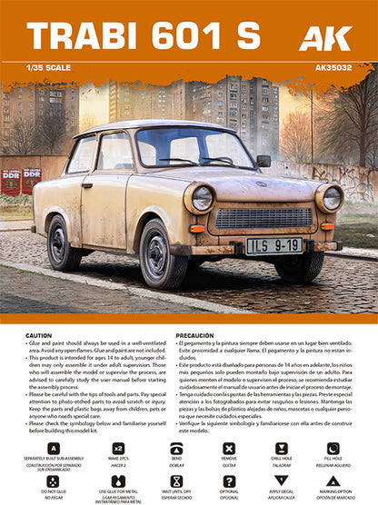 TRABI 601 S 1/35