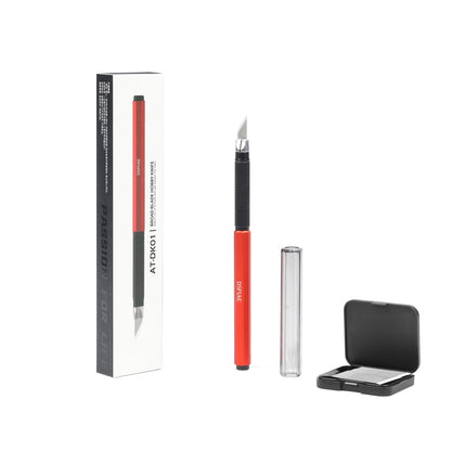 Aluminium alloy broad blade hobby knife