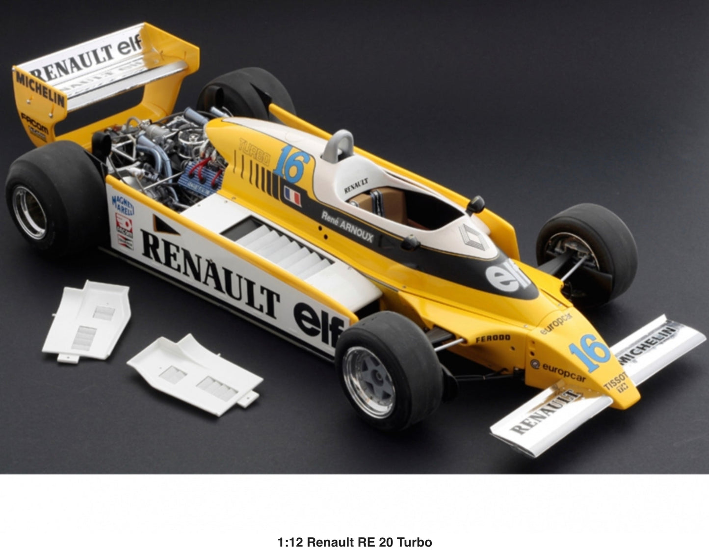 RENAULT RE20 TURBO - RENAULT ELF - F1 1980