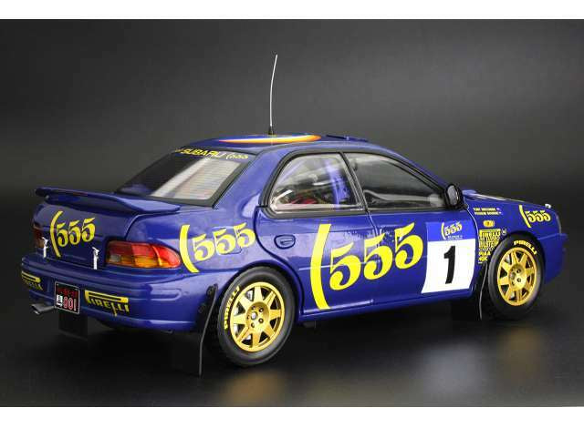 SUBARU IMPREZA 555 - WINNER HONG KONG-BEIJING RALLY 1994