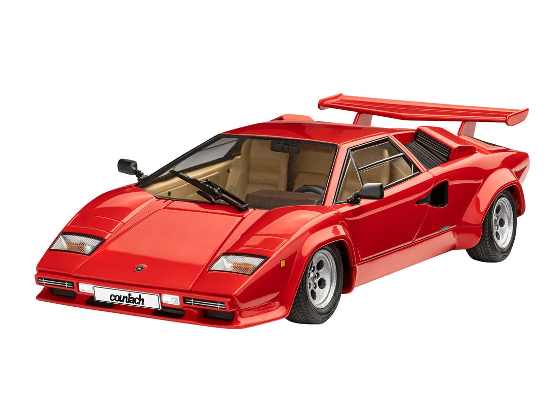 ミニッツ Lamborghini Countach LP500S 赤 Model Set Lamborghini Countach LP500S – DModelkits