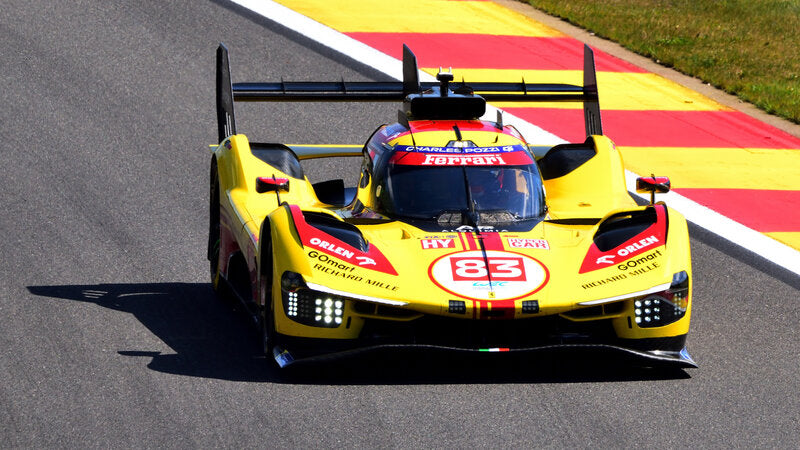 FERRARI 499P - AF CORSE TEAM - 24 HOURS LE MANS 2024 - YELLOW LIVERY