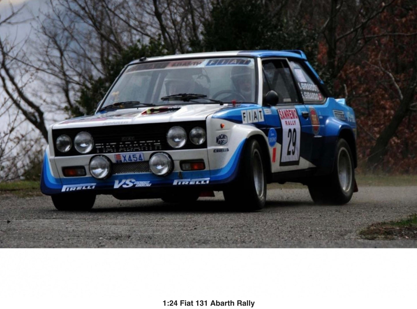 RALLYE FIAT 131 ABARTH - RALLYE MONTE CARLO 1980 