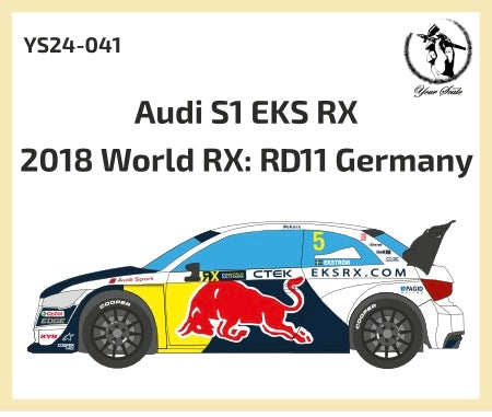 AUDI S1 EKS RALLYCROSS 2018 WORLD RX - ROUND 11 GERMANY – DModelkits
