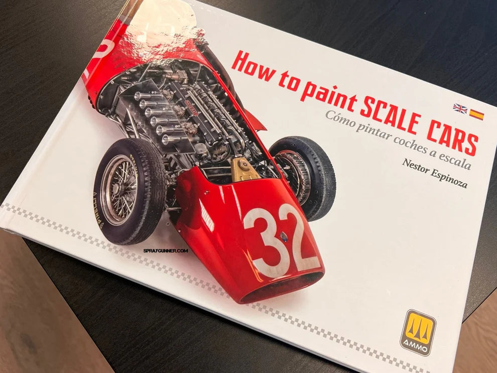 HOW TO PAINT SCALE CARS  - BOOK