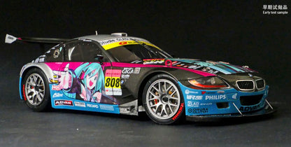 BMW Z4M Coupe E86 GTR/GT3 - Hatsune Miku & Red Bull - Autobacs Super GT Series 2008