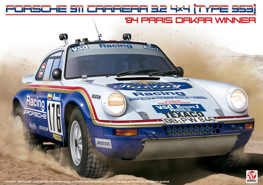 PORSCHE 911 CARRERA 3.2 4X4 - ROTHMANS - RALLY PARIS DAKAR 1984 WINNER