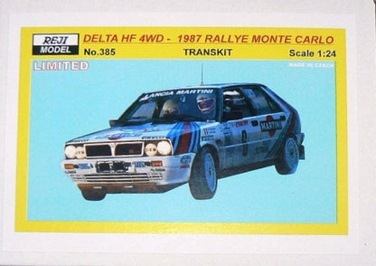 TRANSKIT LANCIA DELTA HF 4WD MARTINI - 1987 RALLY MONTE CARLO