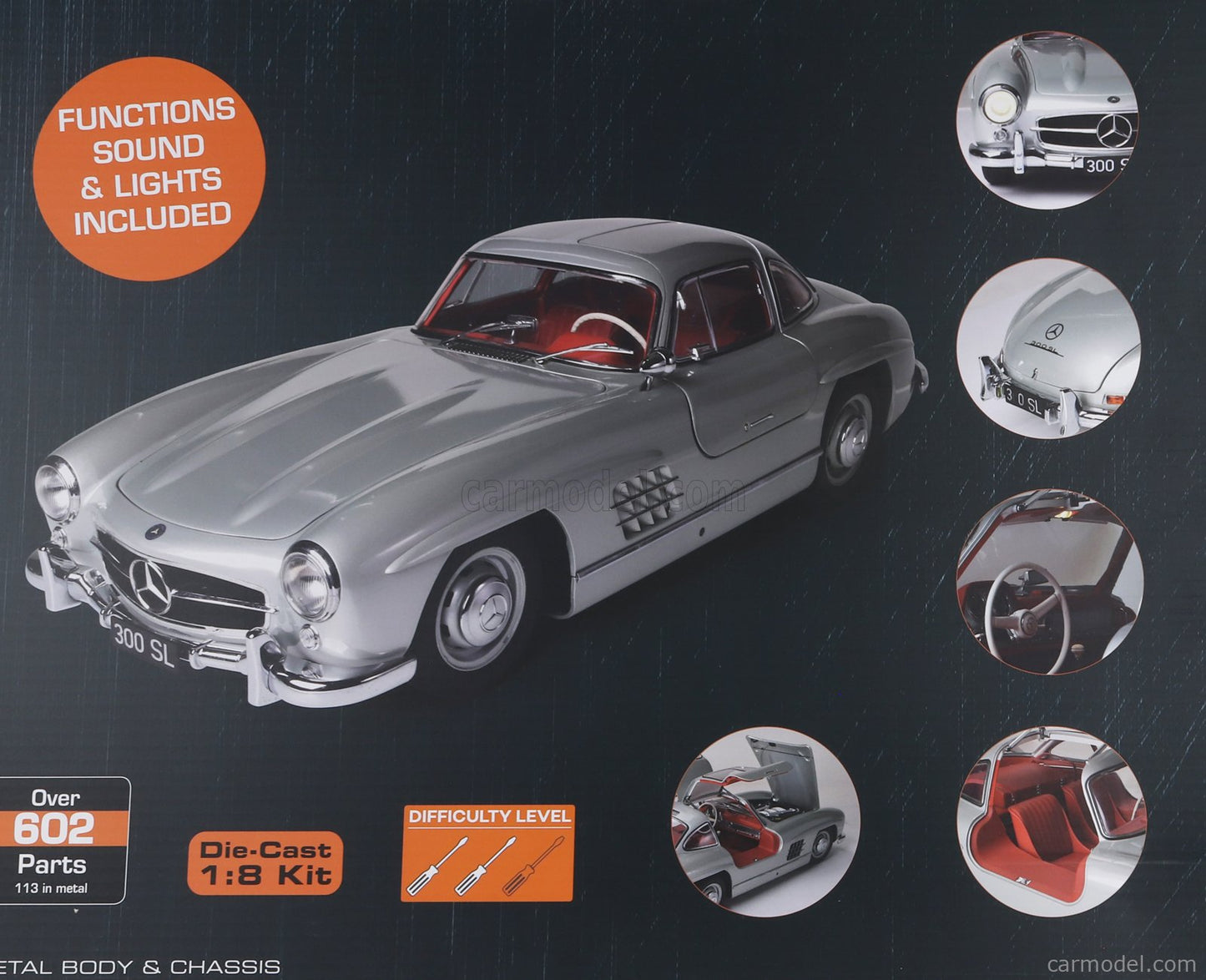 MERCEDES 300 SL 1/8 SCALE